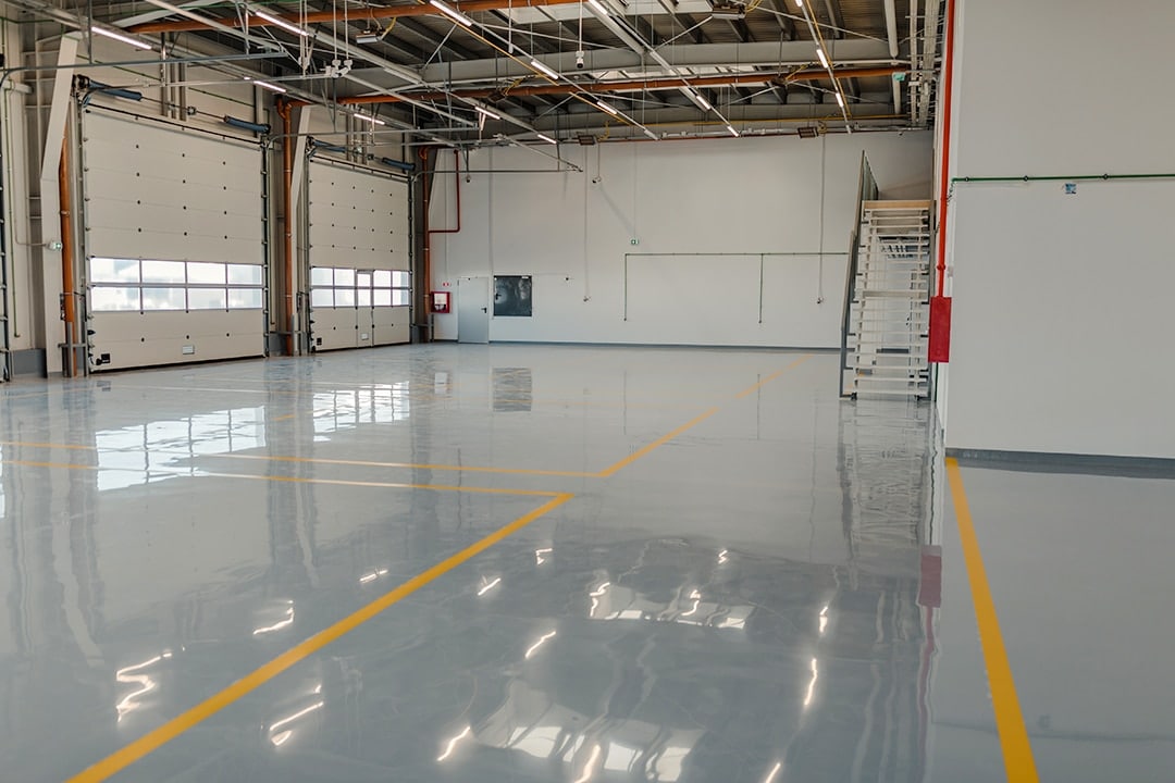 Époxy couleur uni à Beloeil