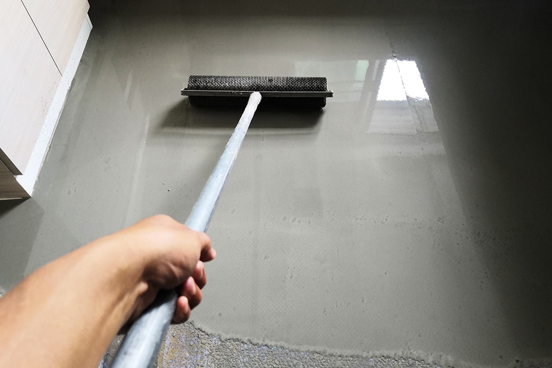 Plancher en époxy résidentiel commercial, industriel, institutionnel à Candiac